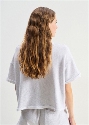 Atubay sweat tee Arctic Melange American Vintage 
